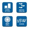 Daewoo COL1110 Fan,