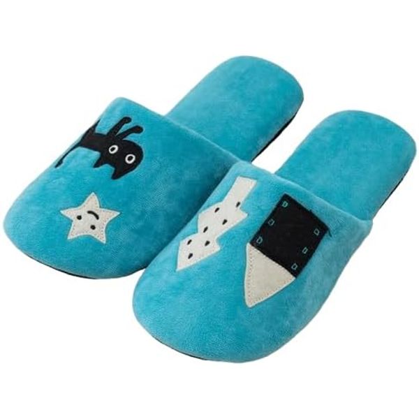 ATSUKO MATANO 50293 MEMEBEBE Slippers, Blue