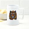 CafePress Sunflower Tiger 25 oz Ceramic Beer Stein Mug