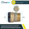 Sharkbite UXL113532M Male x 1-1/4"