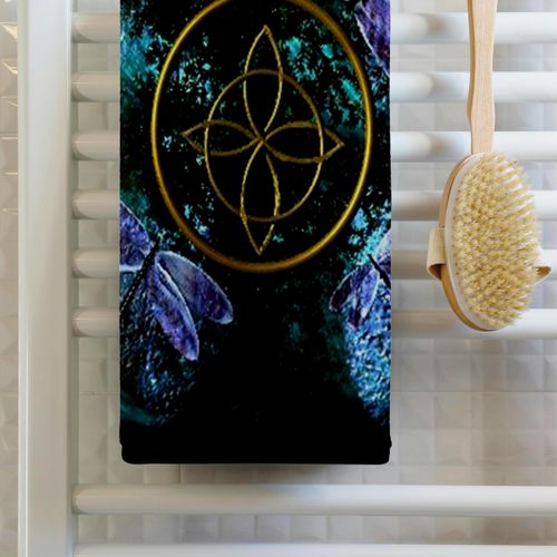 3D Rose Knot Celtic Design TWL_31621_1 Towel, 15" x 22"