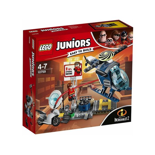 LEGO UK 10759 Incredibles 2 Elastigirl's Rooftop Pursuit Set