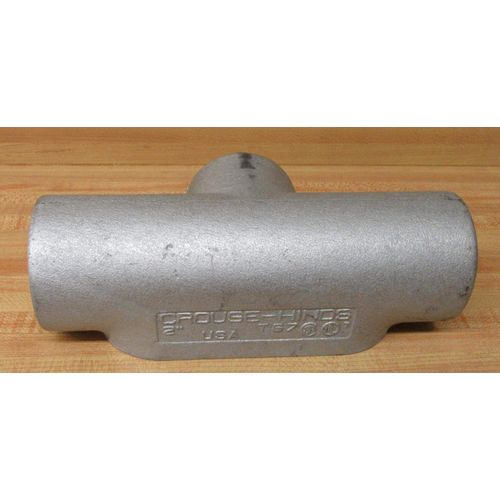 Crouse-Hinds T67 Feraloy Iron Alloy Type T Conduit Outlet Body 2 Inch Condulet