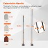 Professional 56" Long Handle Tub and Tile Scrubber - No Scratch Microfiber