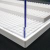 US Acrylic Plastic Display Box Case for Minifigures 25cm White Self-Assembly UV