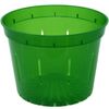 8" Green Emerald Slotted Orchid Pots (6 Pack) by rePotme