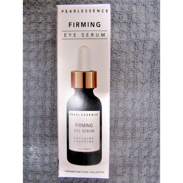 PEARLESSENCE~~FIRMING~~CAFFEINE + PEPTIDE~~EYE SERUM 1 OZ NIB BOTTLE 105