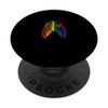 Rainbow Skeleton Rib LGBT Pride Gay Lesbian Support PopSockets with Interchangeable PopGrip
