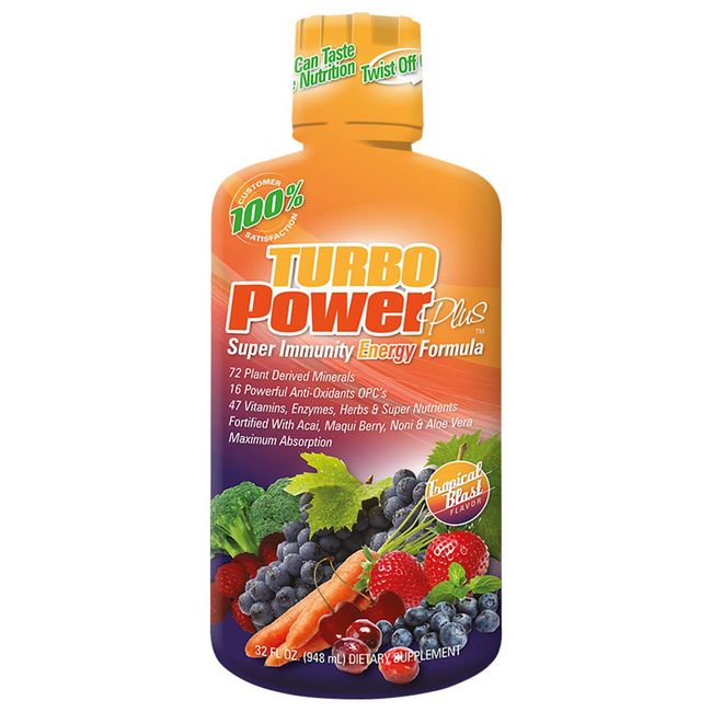 Turbo Power Plus - Super Immunity Energy Supplement