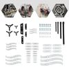 CNCEST Bearing Pullers Set Dual-Hole Adjustable T-Shaped Structure,Gear Puller Set 2 Jaw Puller 3 Jaw Puller, Bearing Puller Gear Puller