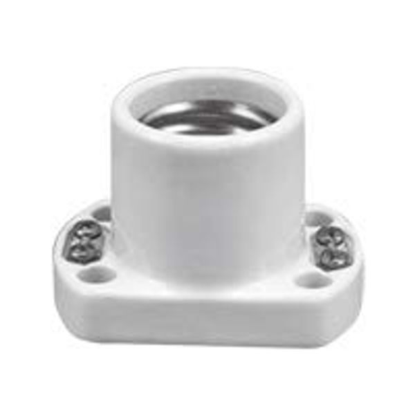 Aoyama Dento E39-06 E39-06 E39 Oei Socket, White, Made of Seto, For E39 Base