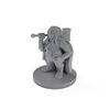 Dwarven Male Cleric No Beard Tabletop DND Gaming Miniature