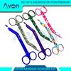 5.5in Multi-Color Pattern Nurse Bandage Shears, Assorted 6pcs Set - Premium