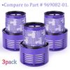 Vacuums Part 969082-01 Filter Replacements for Dyson V10 Absolute 3-Pack