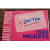 (1500 PACKETS) SWEET & LOW SUGAR SUBSTITUTE PACKETS ZERO CALORIES/DIABETICS