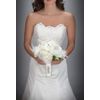 David Tutera Bouquet Wrap - Cream Pearl