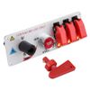Ignition Switch Panel 12V Racing Car Ignition Switch Panel Engine Start LED Push Button Toggle Panel for Racing Car, Ignition System