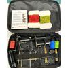 Olax 360 degree AA vise,Fly Tying Tools, Materials Kit with Tinsel, Floss, Thread, Glue,UV Torch,complete tools set,