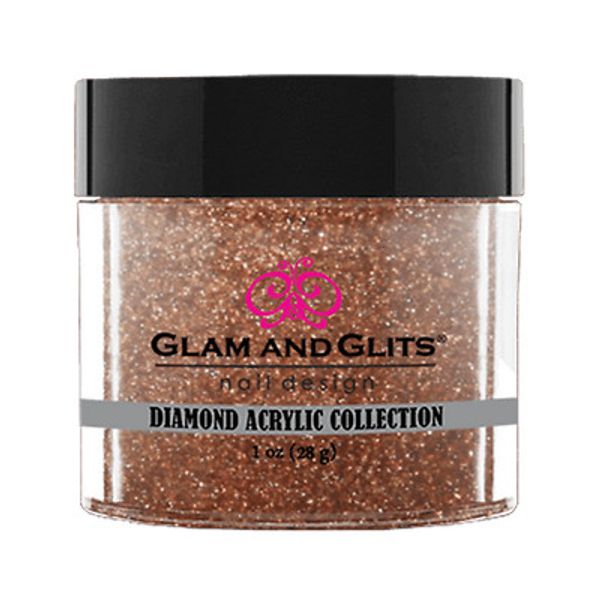 Glam and Glits Diamond Acrylic Dip 1oz DAC74 Hazel