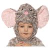 UNDERWRAPS unisex child Toddler's Plush Mouse Belly Babies Costume, Gray, Medium US