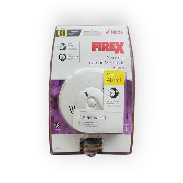 Kidde Firex Smoke & Carbon Monoxide Alarm 2 in 1 (900-0102)