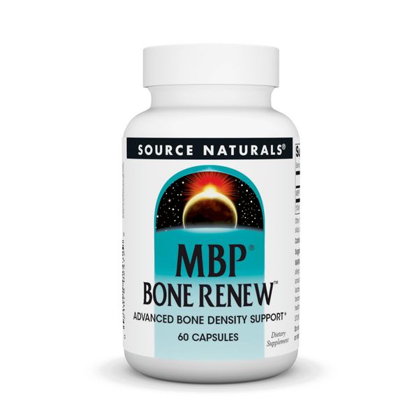 Source Naturals MBP Bone Renew, Milk Protein for Advanced Density Support* - 60 Capsules