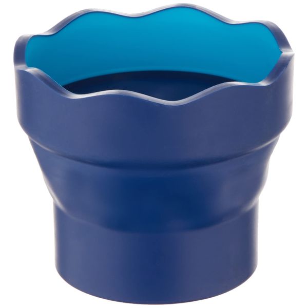 Faber Castell Plastic Click and Go Water Cup, Blue