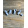 Z SCALE 1:220CONSTRUCTION 5 pc. BULLDOZER, DUMP TRUCK(s) CEMENT MIXER + DUMPSTER