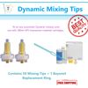 Dental Dynamic Mixing Tips for Automated Impression machine Yellow Tips 50/Bag