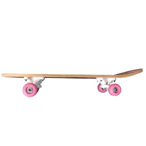 Titan Flower Princess Pink Girls Skateboard, Single Kick-Board, 24" Maple Skate Deck
