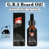 G.B.S Complete Beard Grooming Set, Scissors Black and Silver, Boar Bristle Beard Brush, Anti-static Multi Side Comb