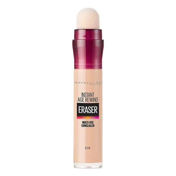 MAYBELLINE Instant Concealer 120 Light Skin Tone (Pink), 0.2 fl oz (6 ml) x 1