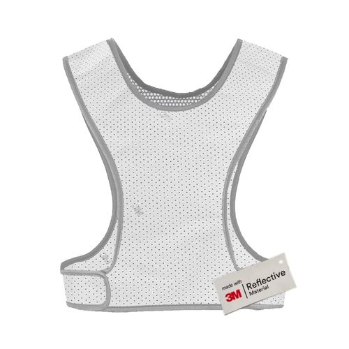 Salzmann Reflective Running Vest - Breathable Sports Vest Made of Mesh Fabric - Made with 3M Scotchlite