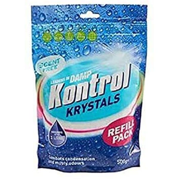 Kontrol Krystals Dehumidifier replacement crystals 500g (10)