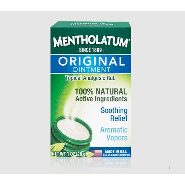 Mentholatum Original Ointment Soothing Relief, Aromatic Vapors - 1 oz