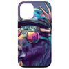 iPhone 15 Cool Moose with Sunglasses Case