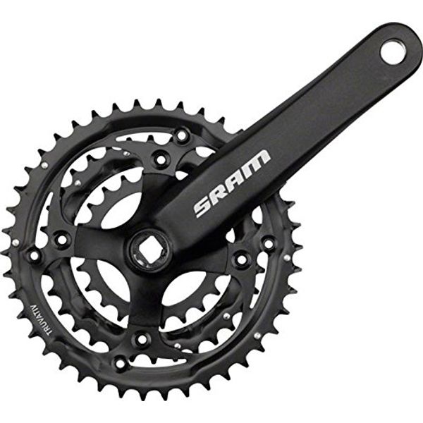 SRAM S600 Crankset - 3 x 8-speed, 175mm x 42-32-22T, Square Taper, Black