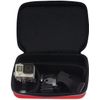 Navitech Red Heavy Duty Robust Action Camera Hard Case - Compatible With The Dragon Touch Touch Screen Action Camera
