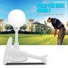 tee,Tee White Plastic Adjustable Tee Holder Training Driving Range Long Tee Replacement for Lover (Pack of 2)