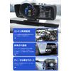 GIGC Car Head-up Display, Speedometer, Tachometer, GPS+OBD2 Mode, Super Large Screen Multimeter with Fault Diagnosis and Warning Function