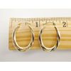 REAL 10K SOLID YELLOW GOLD CLASSIC DESIGN EARRINGS