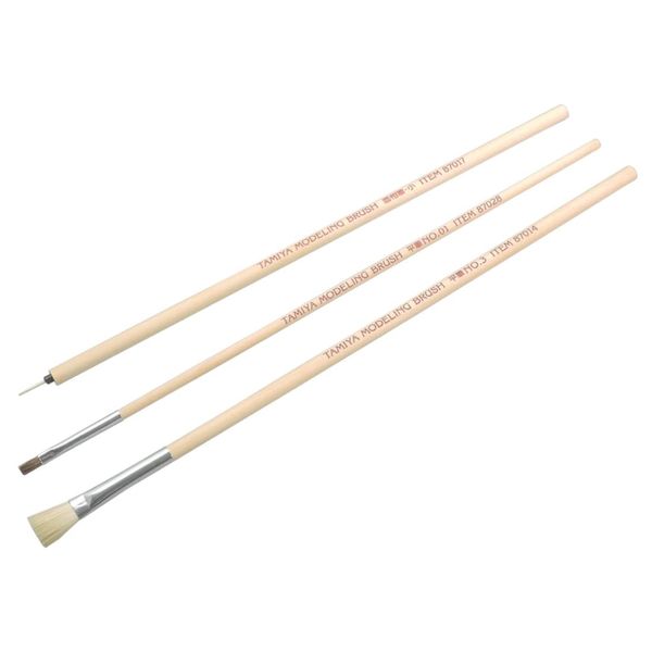 Tamiya Makeup Material Series No.66 Modeling Brush Basic Set 87066 87066-000