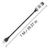 CERRXIAN 3.3ft Mini RGB Bluetooth Controller,USB 5V Bluetooth Led Light Controller,for 2835 5050 COB RGB Strip Light