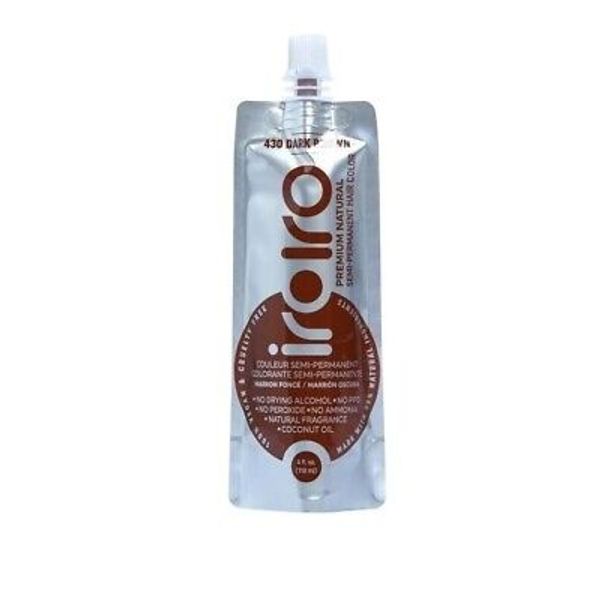 NEW,PKG OF 3 IROIRO BROWN 430 DARK BROWN Hair Color 4oz, #BD101624-534