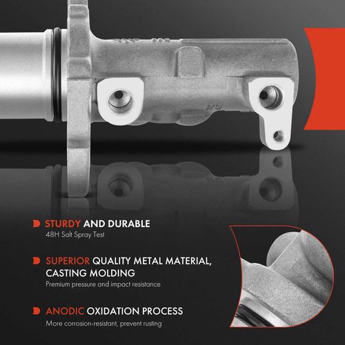 A-Premium Brake Master Cylinder Compatible with Chevy, GMC and Isuzu Vehicles - W3500 Tiltmaster, W4500 Tiltmaster, W3500 Forward, W4500 Forward, NPR - Replaces 13076008, 8972243720