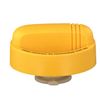febi bilstein 22121 Öleinfülldeckel , 1 Stück, yellow|orange|oak