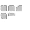 Joint Smoother Set 5 Pieces – Joint Scraper Set for Silicone and Acrylic