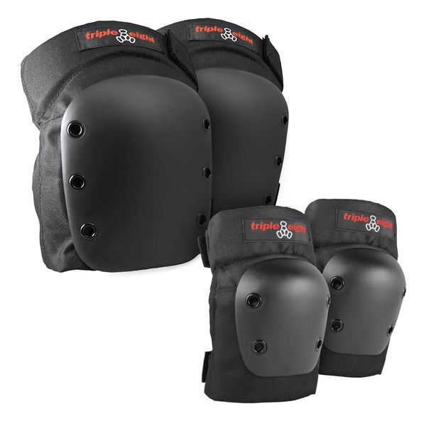 Triple Eight Street 2-Pack Knee and Elbow Pad Set