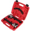 3PC Heavy Duty Coil Spring Compressor Strut Remover Installer Tool Suspension