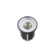 uxcell 5pcs, 6mm D Type Potentiometer Control Knobs for Electric Guitar Acrylic Volume Tone Knobs Black, White